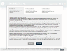 Tablet Screenshot of pairstech.com